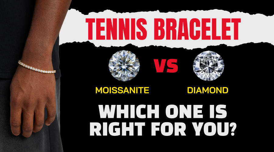 Diamond vs Moissanite Tennis Bracelet: Which One is Right for You?