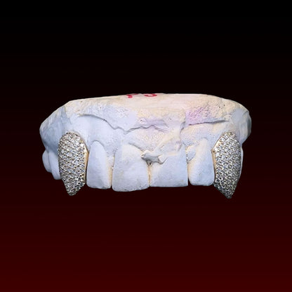 Singer Fang Custom Moissanite Grillz