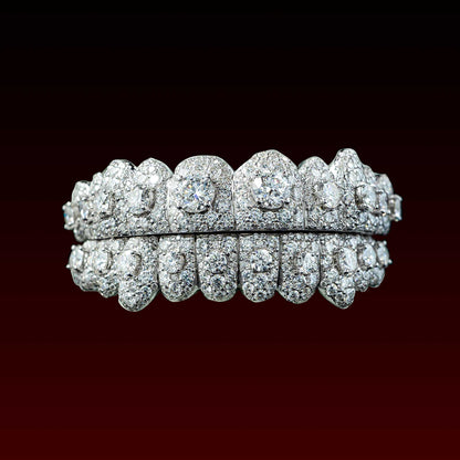 50 Pointer Center  Stone Custom Moissanite Grillz