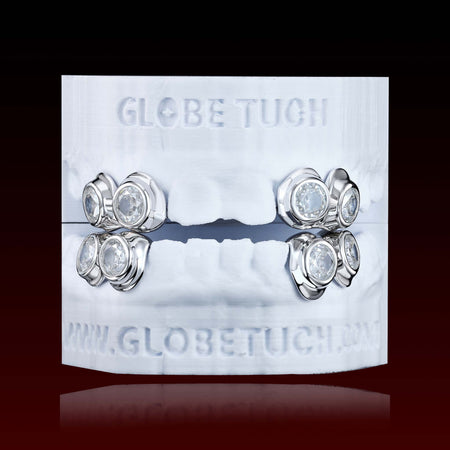 Solitaire Moissanite Custom Grillz