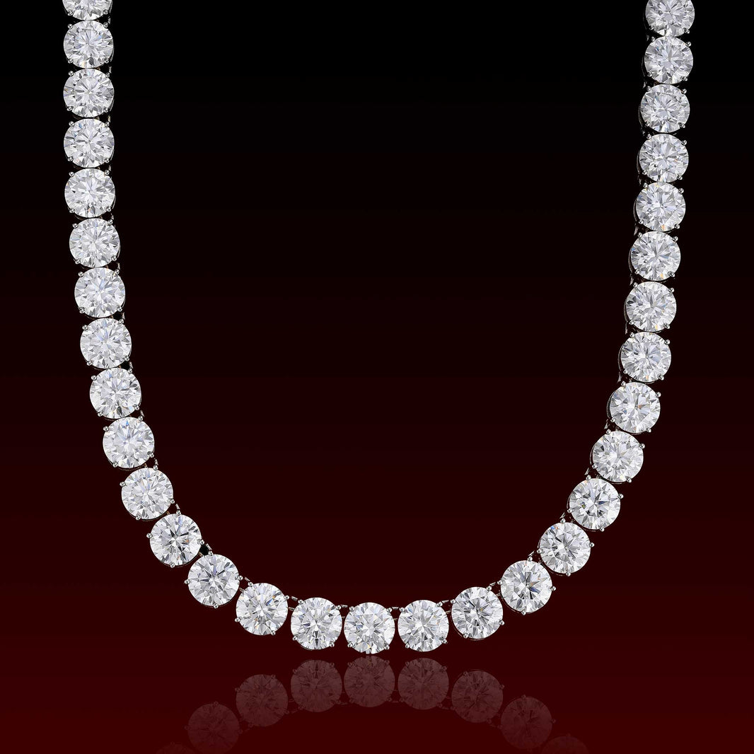 S925 10MM Moissanite Tennis Chain