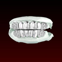 Polished & Pear Cut Custom Moissanite Grillz