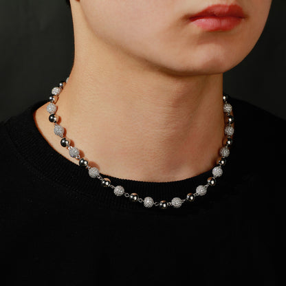 6/8/10MM Iced Out Ball Chain
