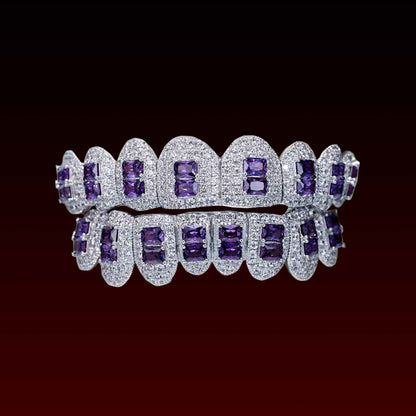 Color Emerald Birthstone Custom Moissanite Grillz