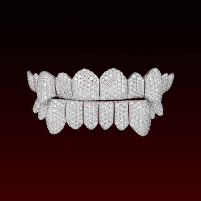 Vampire Fangs Custom Moissanite Grillz