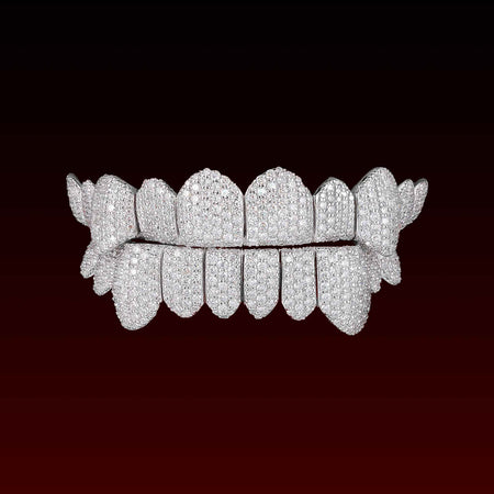 Vampire Fangs Custom Moissanite Grillz