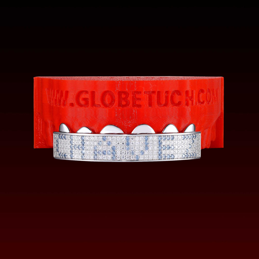 Letter Bar Custom Moissanite Grillz