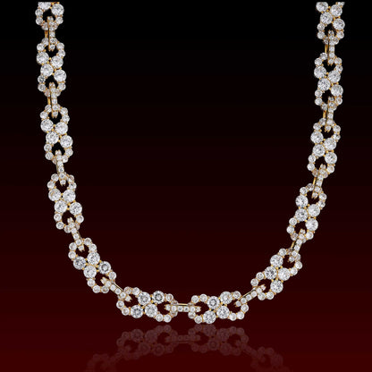 S925 10MM Infinity Moissanite Chain