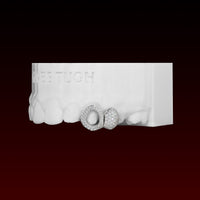 2 Teeth Cap Custom Moissanite Grillz