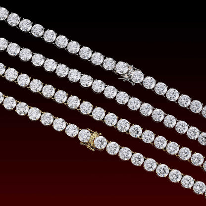 S925 8MM Moissanite Tennis Chain