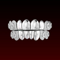 Polished & Pear Cut Custom Moissanite Grillz