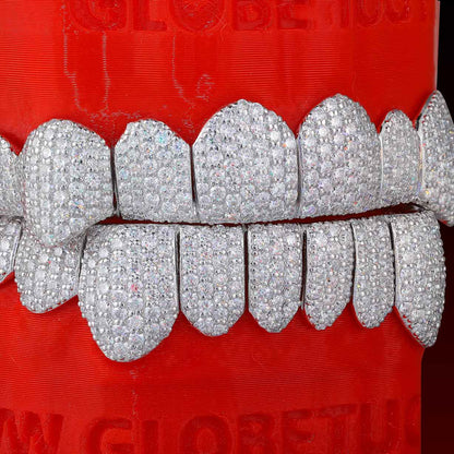 Vampire Fangs Custom Moissanite Grillz