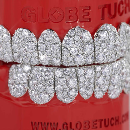 Mosaic Set Moissanite Custom Grillz