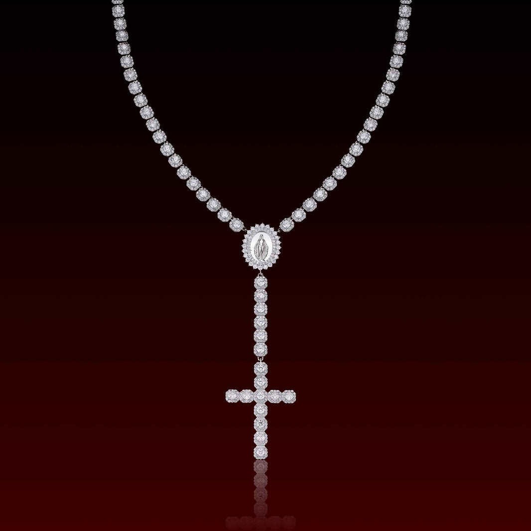 Micro Clustered Rosary Tennis Chain