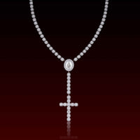 Micro Clustered Rosary Tennis Chain