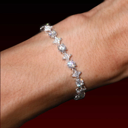 S925 Sparkles Moissanite Bracelet