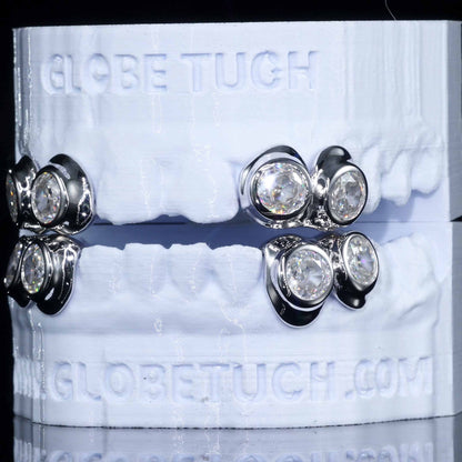 Solitaire Moissanite Custom Grillz