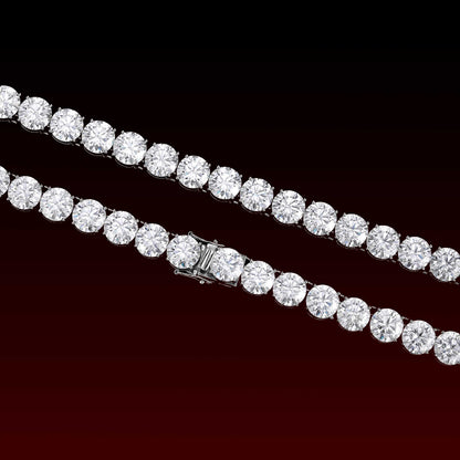 S925 10MM Moissanite Tennis Chain