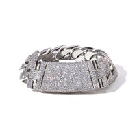 22MM Galaxy Set Iced Cuban Bracelet