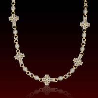 S925 Cross Bail Moissanite Chain
