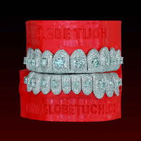 Honeymoon Set Blue Moissanite Custom Grillz