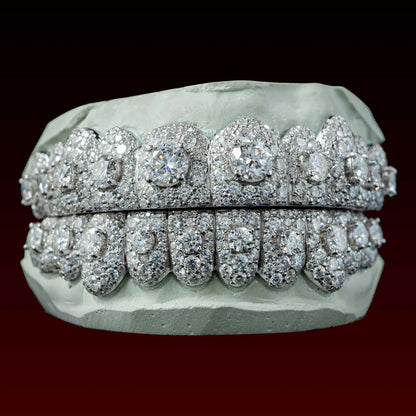 50 Pointer Center  Stone Custom Moissanite Grillz