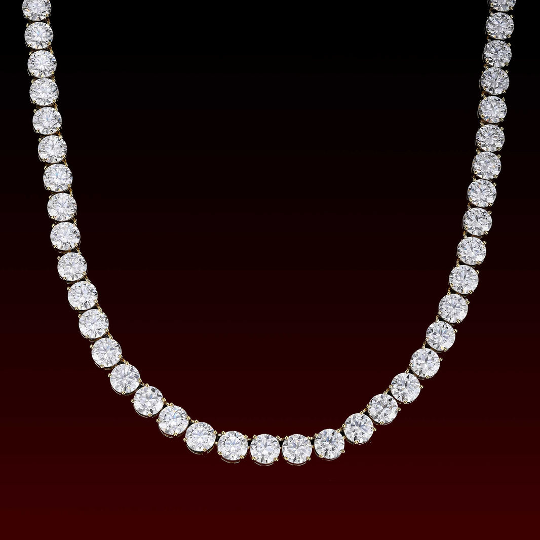 S925 8MM Moissanite Tennis Chain