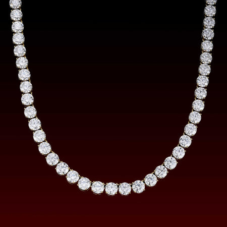 S925 8MM Moissanite Tennis Chain