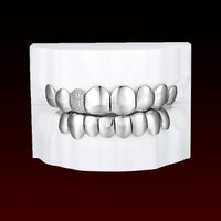 Single Iced Polished Custom Grillz
