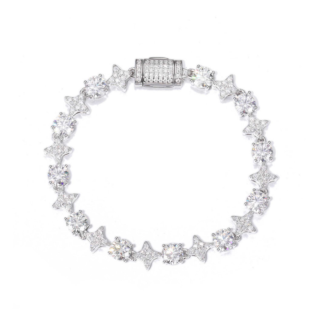 S925 Sparkles Moissanite Bracelet