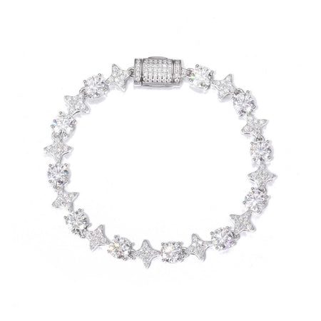 S925 Sparkles Moissanite Bracelet