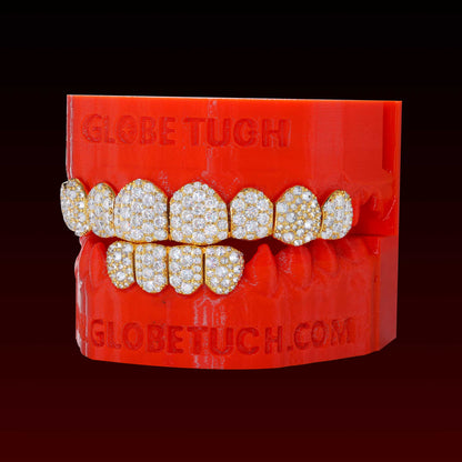 Galaxy Set Fang Custom Moissanite Grillz