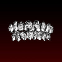 Cross Carving Polished Custom Grillz