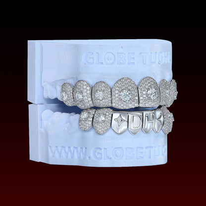 Letter Designer Collaboration Custom Moissanite Grillz