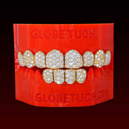 Galaxy Set Fang Custom Moissanite Grillz