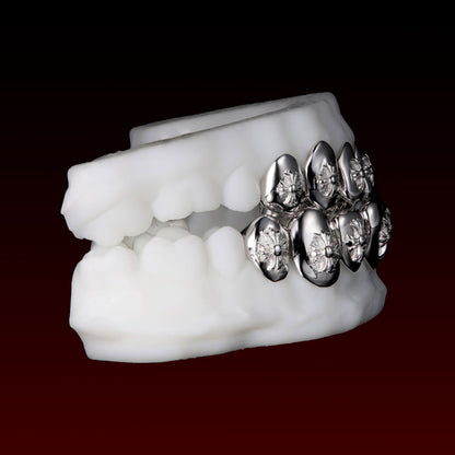 Cross Carving Polished Custom Grillz