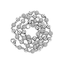 6/8/10MM Iced Out Ball Chain