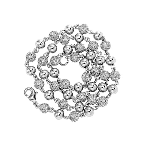 6/8/10MM Iced Out Ball Chain