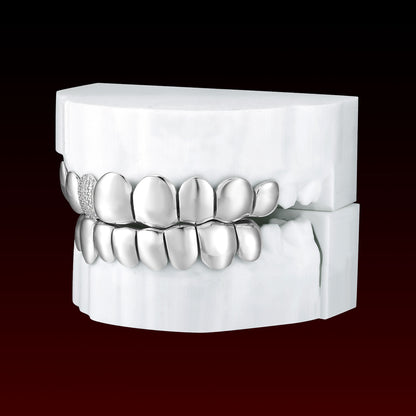 Single Iced Polished Custom Grillz