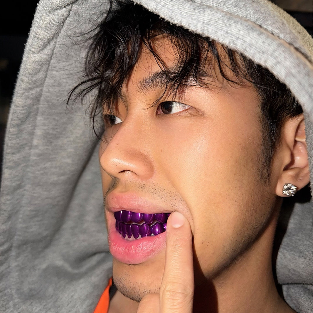 Color Plated Polished Custom Grillz