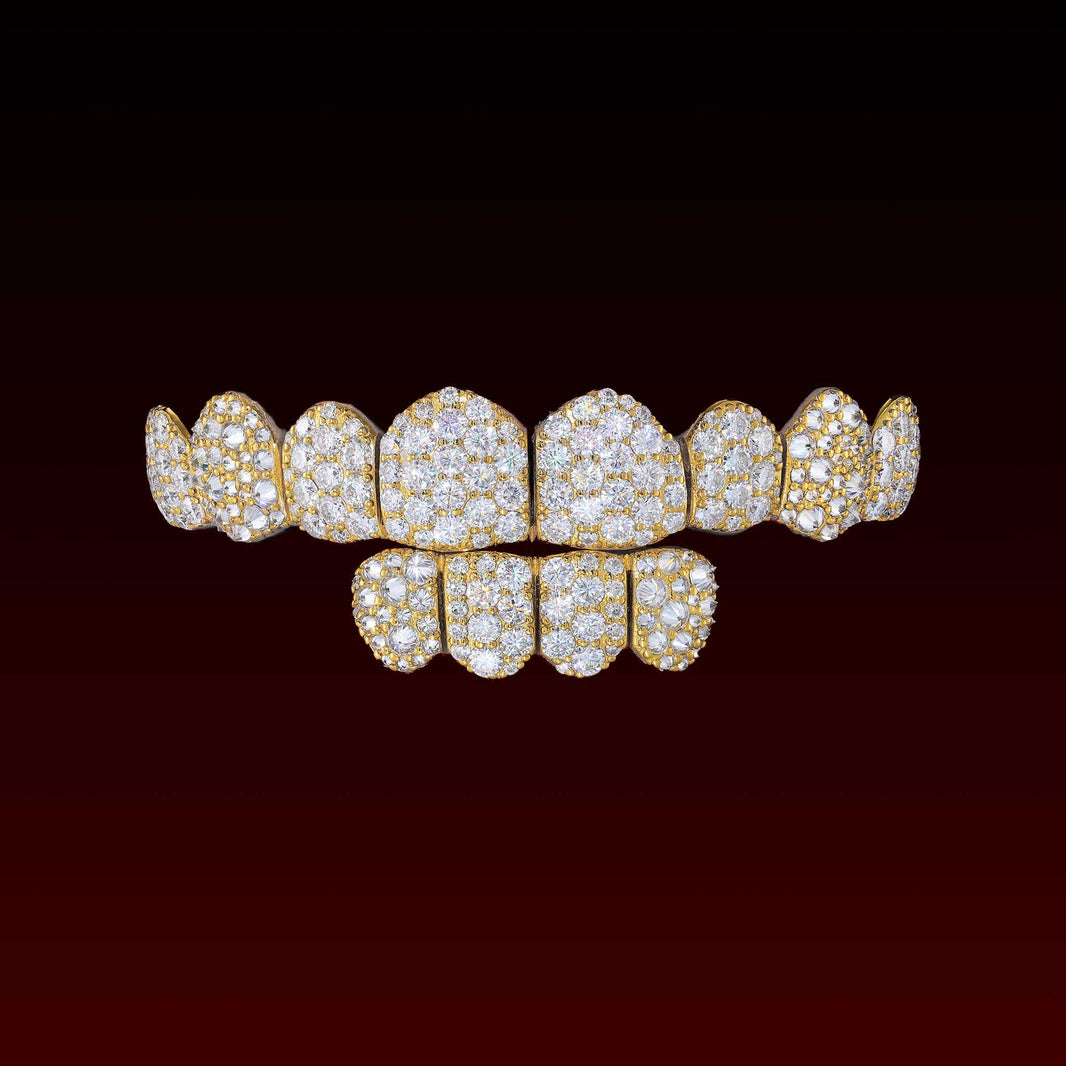 Galaxy Set Fang Custom Moissanite Grillz