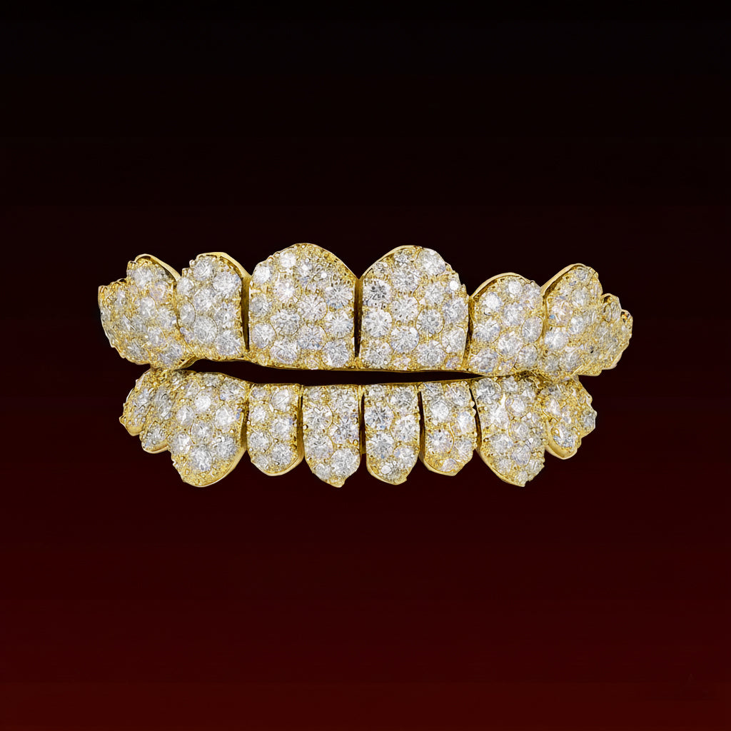 Jumbo Set Custom Moissanite Grillz