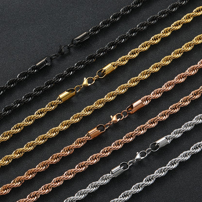 Stainless Steel Rope Chain