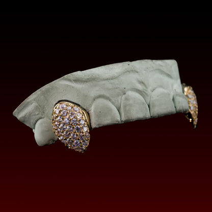 Singer Fang Custom Moissanite Grillz