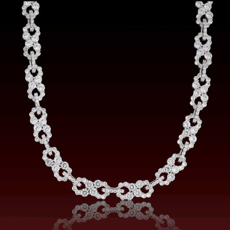 S925 10MM Infinity Moissanite Chain
