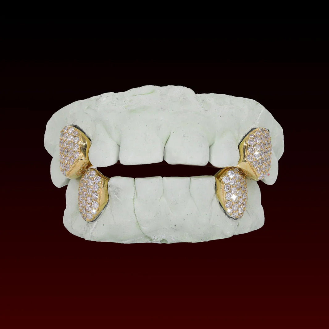 Singer Fang Custom Moissanite Grillz