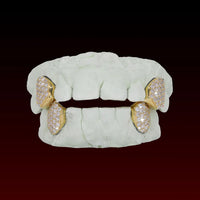 Singer Fang Custom Moissanite Grillz