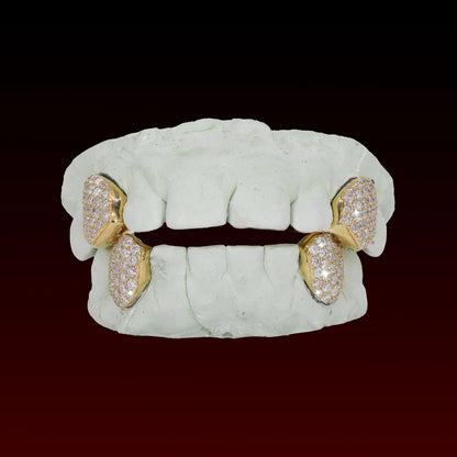 Singer Fang Custom Moissanite Grillz