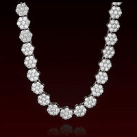 9MM Cluster Tennis Chain