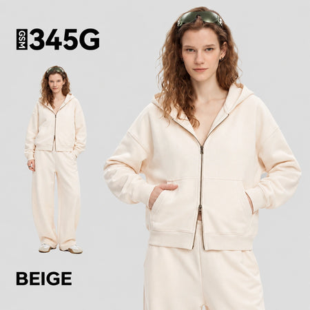 Oversized Zip-Up Hoodie